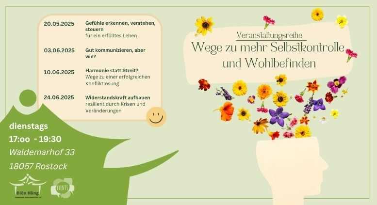 Plakat zur Workshopreihe (Ort, Zeit, Termine)