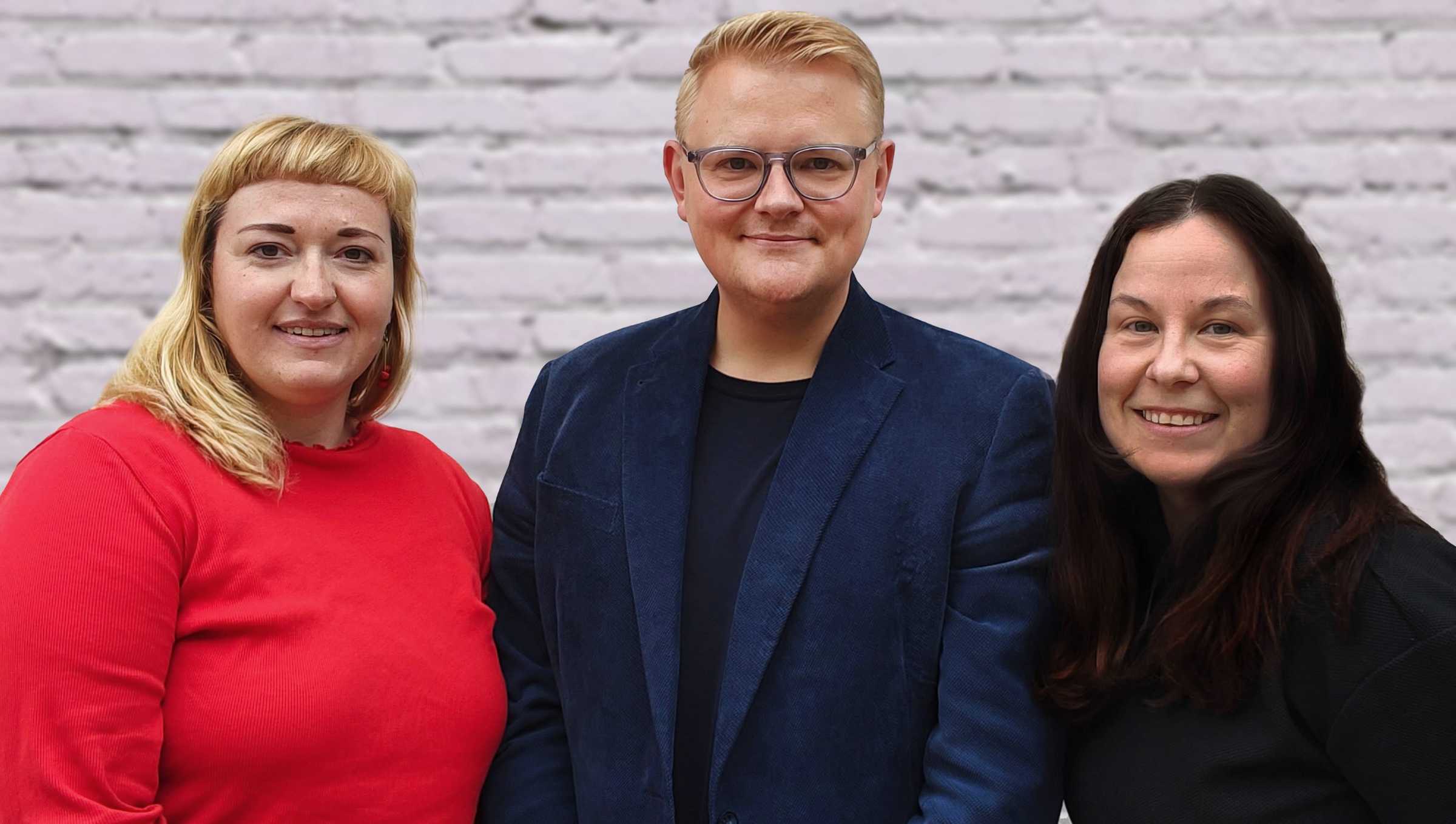 v.l.: Jacqueline Köhler, Erik Ortlieb, Judith Stolle