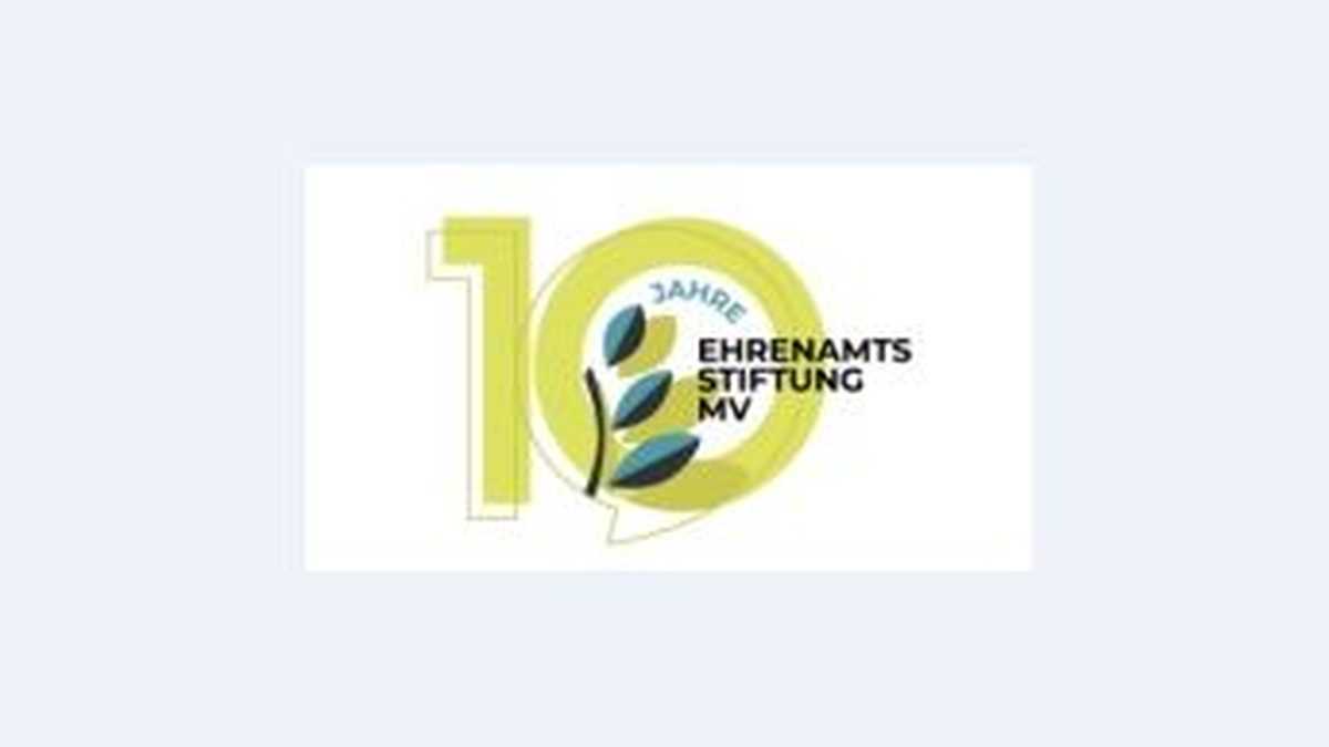 Logo 10 Jahre Ehrenamtsstiftung MV
